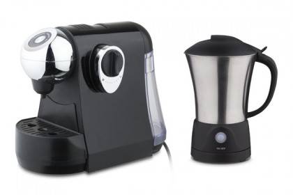 Ez-press Coffee Machine with External Milk Frother