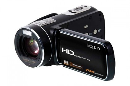 Ultra-Zoom Touchscreen Full HD Video Camera